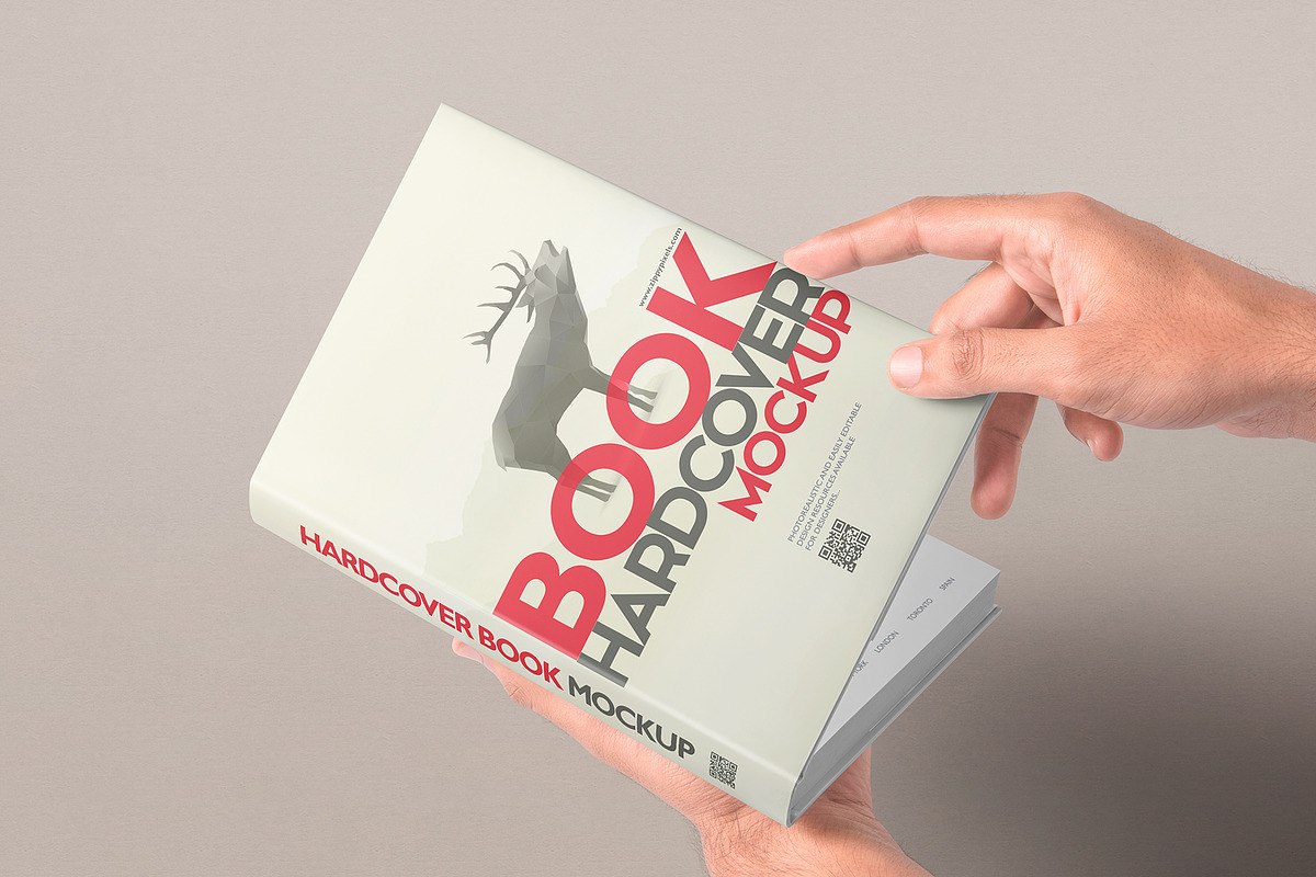 Book Mockup, a Product Mockup by ZippyPixels (Photo 4 of 7)
