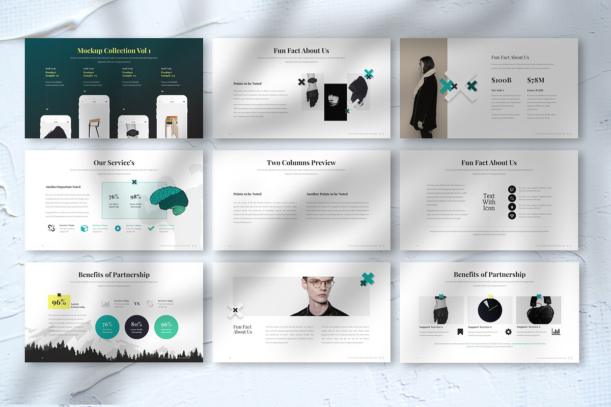 Bexxley Business PowerPoint Template, a Presentation Template by Mikokit (Photo 5 of 14)