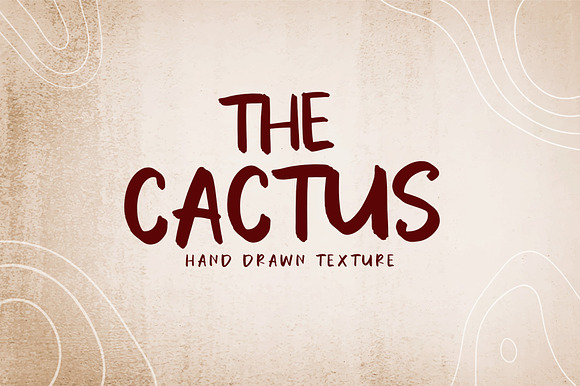 The CACTUS | Handlettering FOnt preview 8