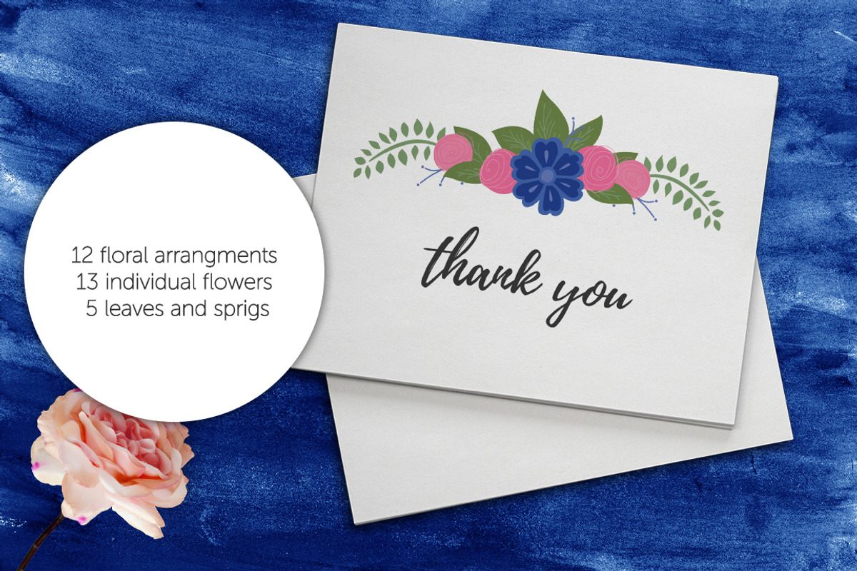 Floral Clipart, an Illustration by Studio Meraki (Photo 2 of 5)