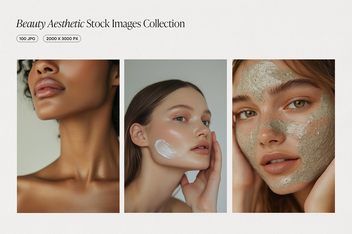 100 Beauty Skincare Stock Images, a Beauty & Fashion Photo by Wildfield Studio (Photo 4 of 7)