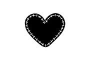 Stitched Heart Silhouette Vector Bun, an Illustration by Designs_River (Thumbnail 33 of 41)