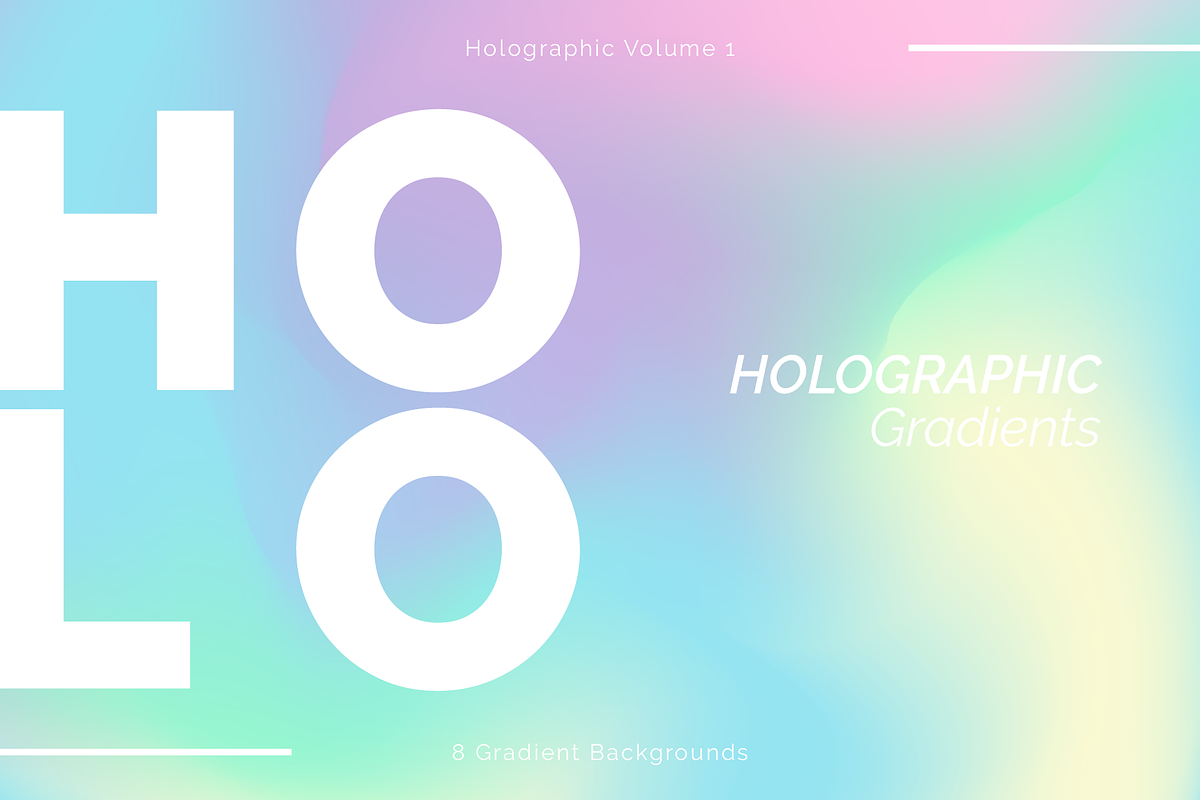 Holographic Gradients Vol 1, a Texture Graphic by Chris Broderick (Photo 1 of 6)