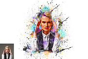 Real Paint Splatter Photoshop Action, an Action Add-On by Studio Retouch (Thumbnail 3 of 11)