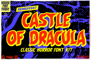 Castle of Dracula - Font
