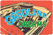 Piston Lover Retro Racing Font, a Sans Serif Font by JumboDesign (Thumbnail 2 of 6)