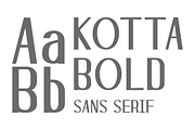 Kotta - Minimalist Sans Serif, a Sans Serif Font by Mayofont (Thumbnail 4 of 10)