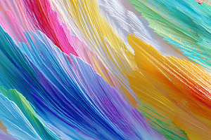 Colorful abstract painting with, a Background Photo by MistyDay