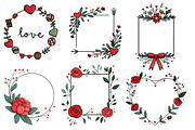 valentine frame clipart, an Illustration by Designworld (Thumbnail 3 of 5)