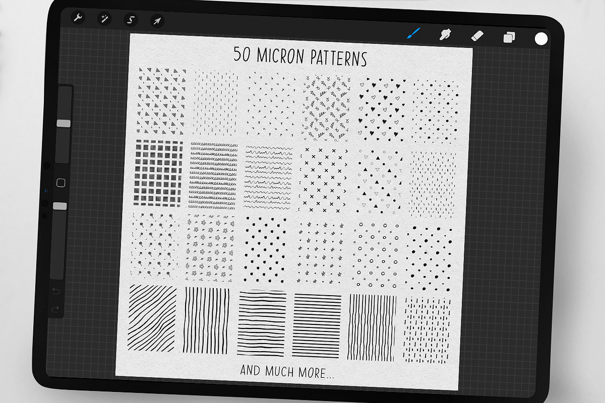 150 Fine Liner Brushes for Procreate, a Brush Add-On by Disyukov (Photo 6 of 8)