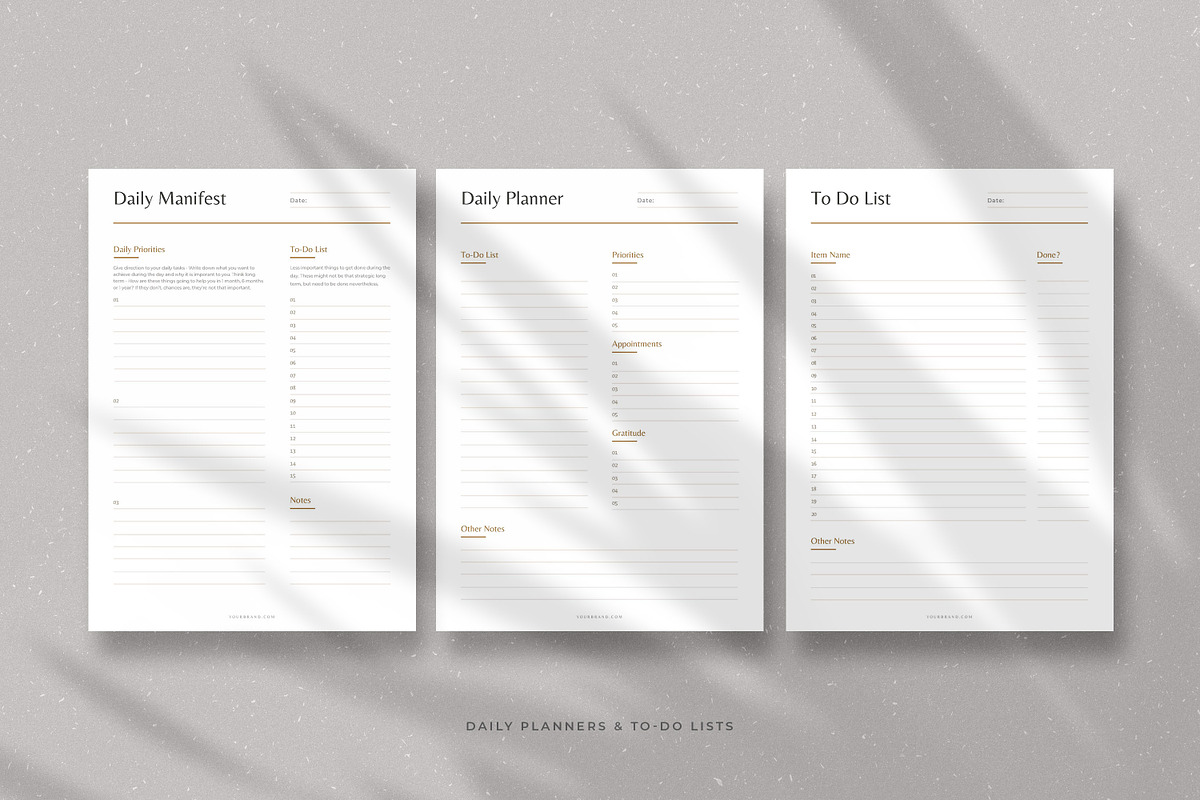 Dream Life Self Help Planners CANVA, a Templates & Theme by AndrewPixel (Photo 5 of 13)
