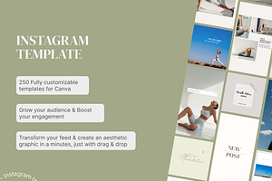 Wellness Coach Instagram Template