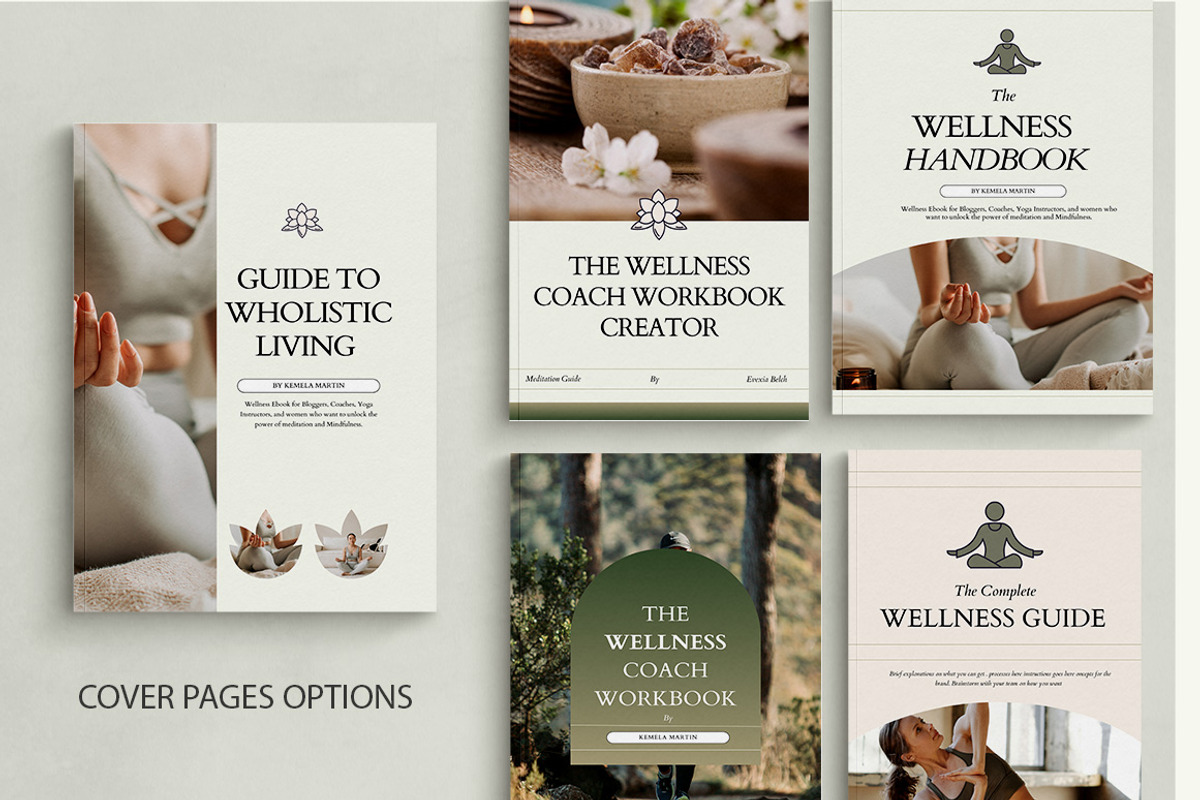 Wellness Coach Workbook Canva preview 5