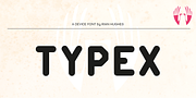 Typex, a Sans Serif Font by Device (Thumbnail 5 of 6)