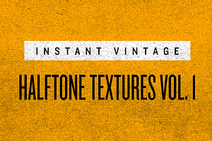 HALFTONE TEXTURES VOL. 1