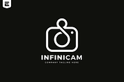 Infinity Camera Logo, a Branding & Logo Template by ehaezer (Thumbnail 3 of 4)