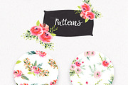 Floral Patterns Bundle 90% OFF, a Pattern Graphic by Spasibenko Art (Thumbnail 8 of 21)