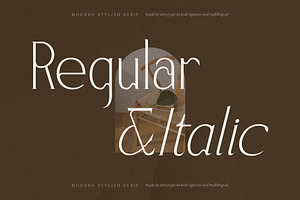 Serafilms Modern Stylish Serif