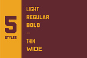 Gameday, a Sans Serif Font by Studio One Four (Thumbnail 4 of 5)