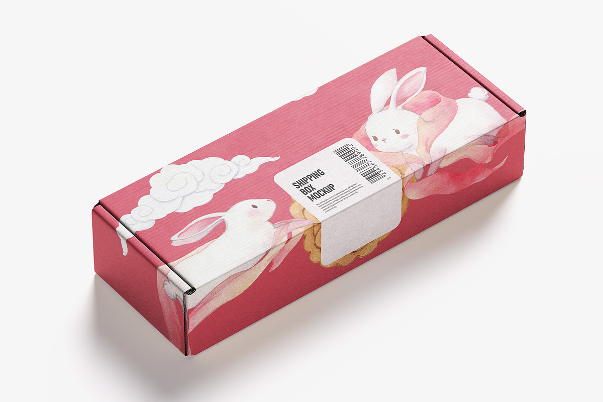 Mid-Autumn Festival & White Rabbit, an Animal Illustration by CreativeValuation (Photo 16 of 17)