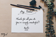 Skater Girl Font Duo, a Script Font by Digital Ink (Thumbnail 6 of 10)