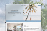 The Palms Wix Template, a Wix Template by Girl Boss From Home (Thumbnail 2 of 8)