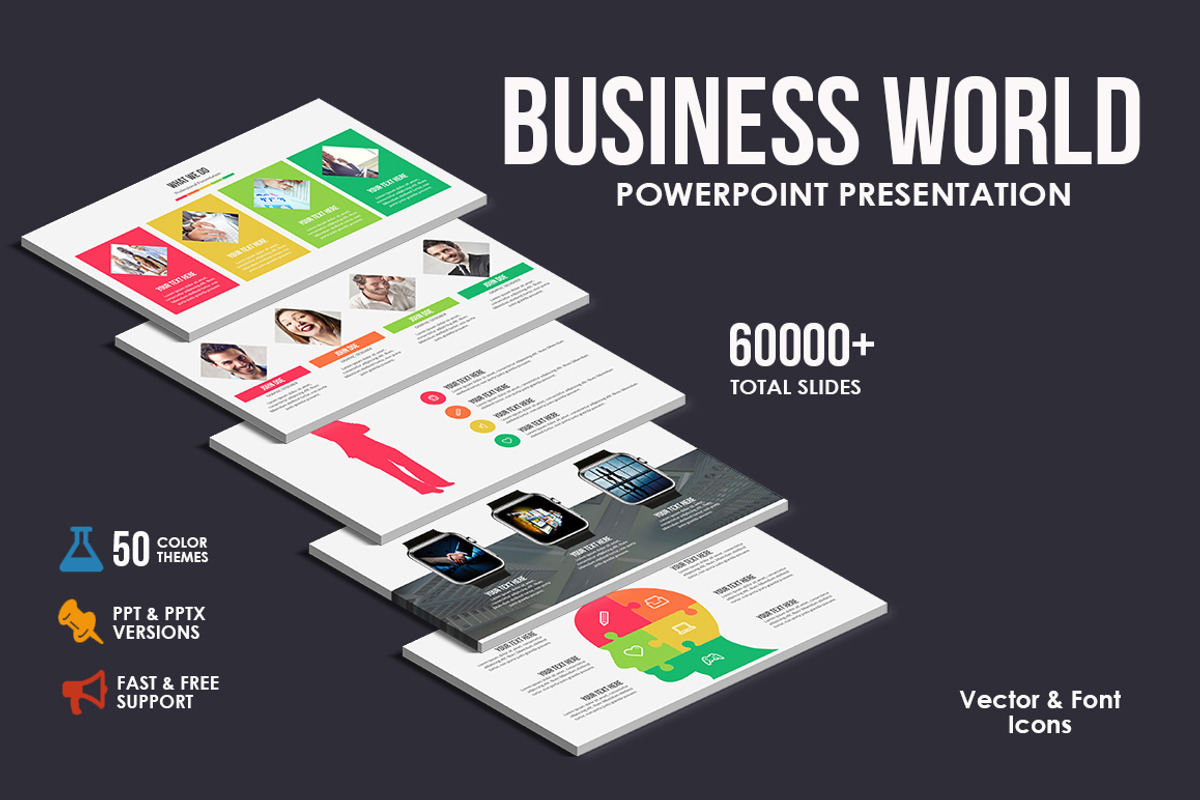 2019 Best Keynote Templates, a Presentation Template by Creative Slides (Photo 19 of 36)