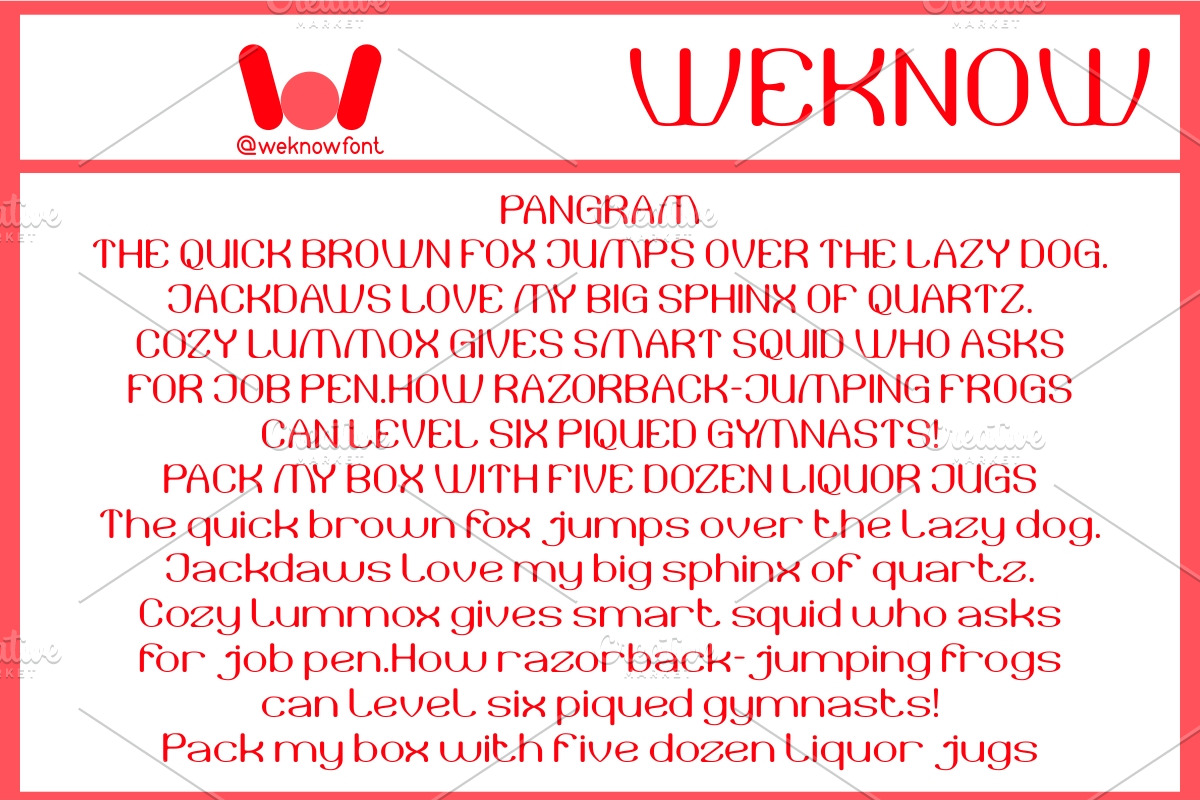 Authentic Style font, a Sans Serif Font by weknow (Photo 6 of 8)