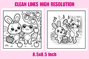 Bunny And Frog Friends For Kids, an Animal Illustration by Coco Bloom (Thumbnail 3 of 3)
