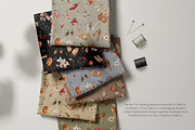 Watercolor Autumn Seamless Pattern, a Graphic by PROTEA Watercolor Studio (Thumbnail 6 of 9)