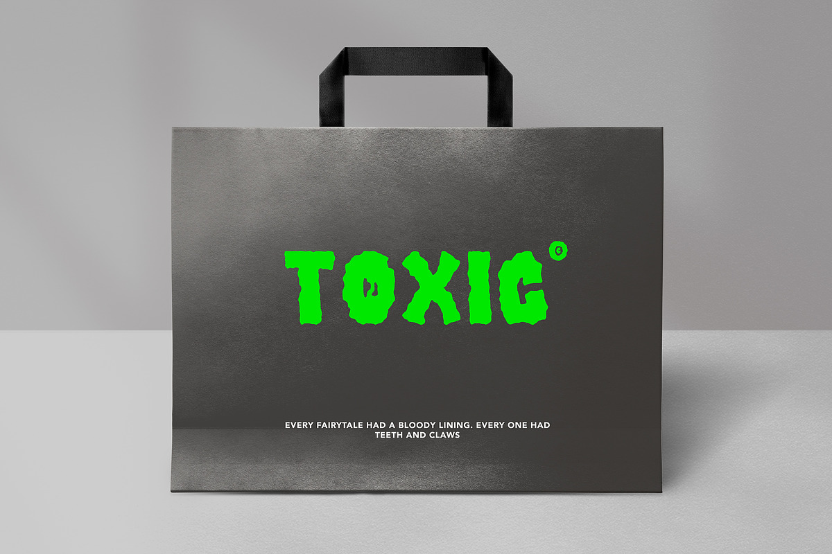 Stinky Slime - Halloween Font, a Handwritten Font by Arendxstudio (Photo 5 of 9)