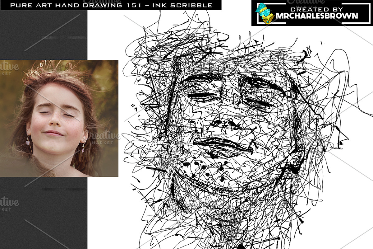 Pure Art Hand Drawing 151, an Action Add-On by mrcharlesbrown (Photo 3 of 9)
