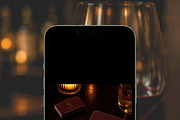 Restaurant Coaster & Matchbox Mockup, an Advertising Mockup by Serenefeeling (Thumbnail 5 of 6)