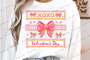 Coquette Valentine's Day XOXO PNG, an Illustration by Libby Wishes (Thumbnail 8 of 8)