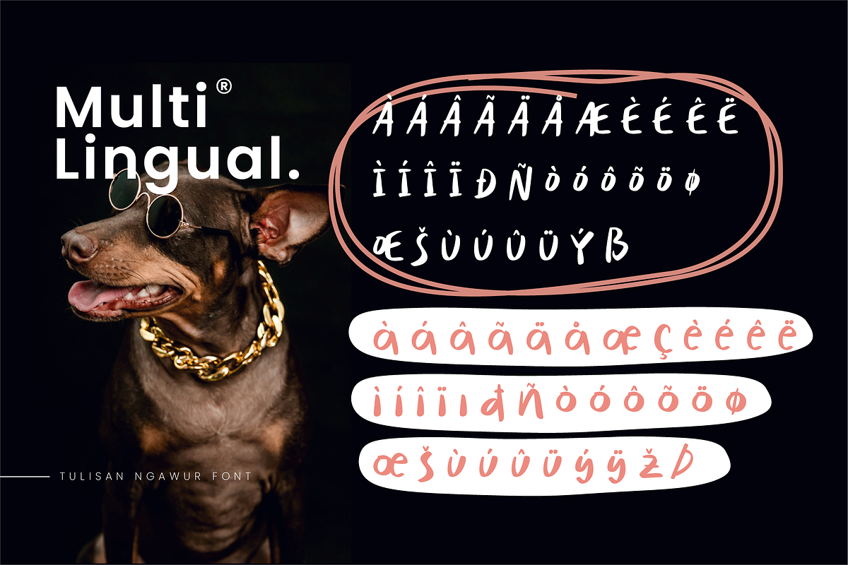Tulisan Ngawur Playful Handwritten, a Handwritten Font by Ronny Studio (Photo 8 of 8)