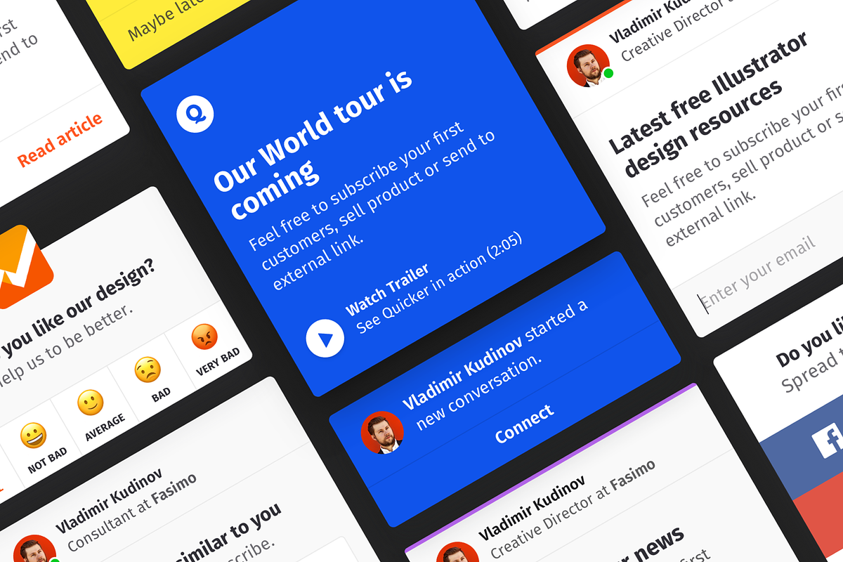 50 Bootstrap Forms, Modals, Sidebars, a Bootstrap Template by Nice, Very Nice (Photo 1 of 14)