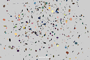 20 Transparent Confetti Overlays, an Object Graphic by smishura (Thumbnail 4 of 4)