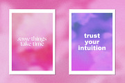 Botanical gradient backgrounds, a Texture Graphic by Ann Creative (Thumbnail 11 of 11)