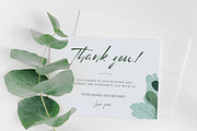 Eucalyptus Wedding Template Bundle, a Stationery Template by MarryMeMoments (Thumbnail 7 of 7)