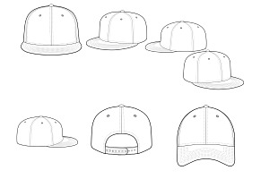 Cap Hat Clothing Set 1 Procreate