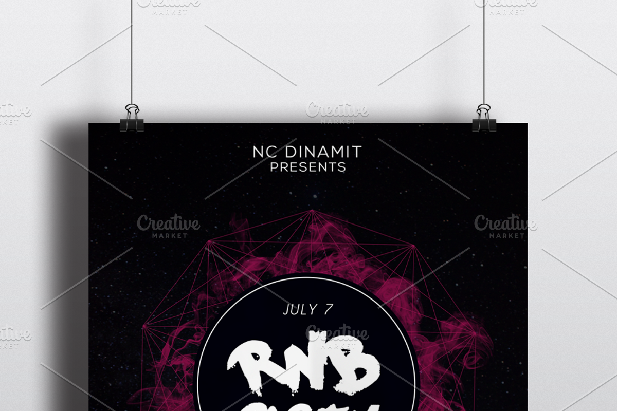 RNB Party Flyer, a Flyer Template by Malaxay (Photo 2 of 2)