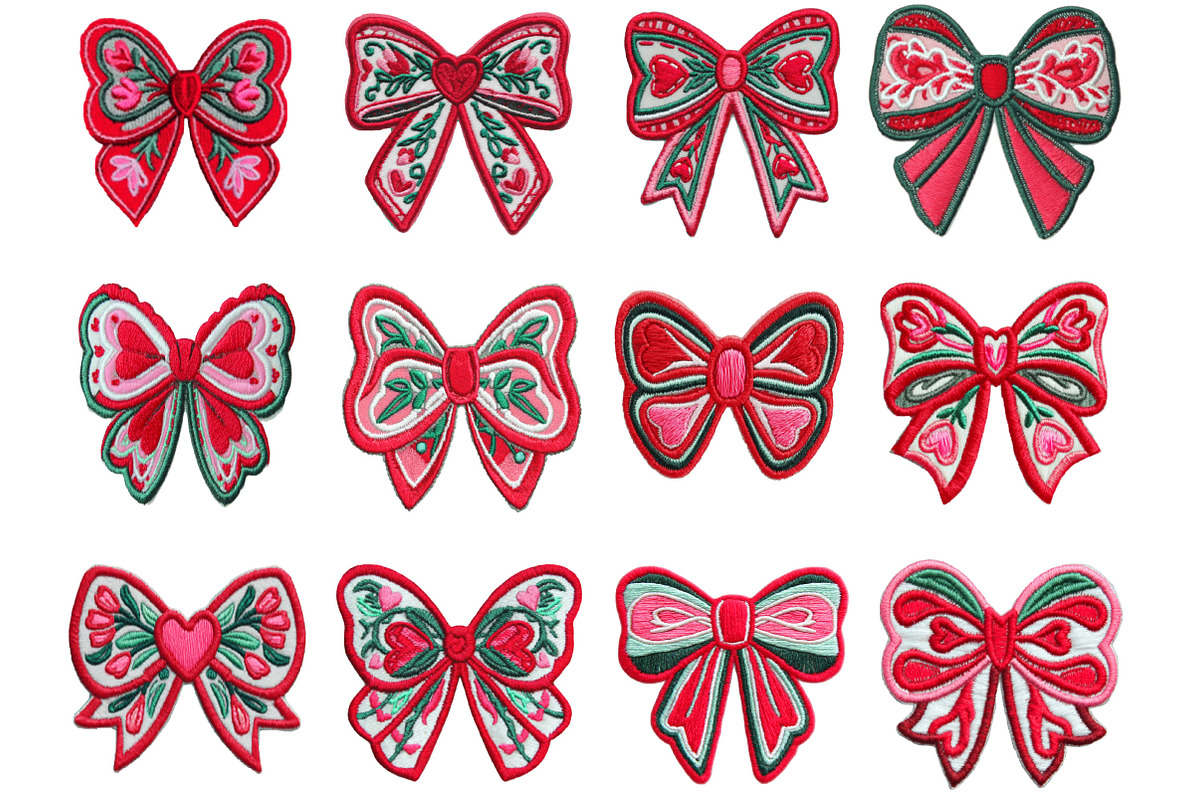 Crochet Valentine Coquette Bow, an Illustration by Designking (Photo 3 of 5)