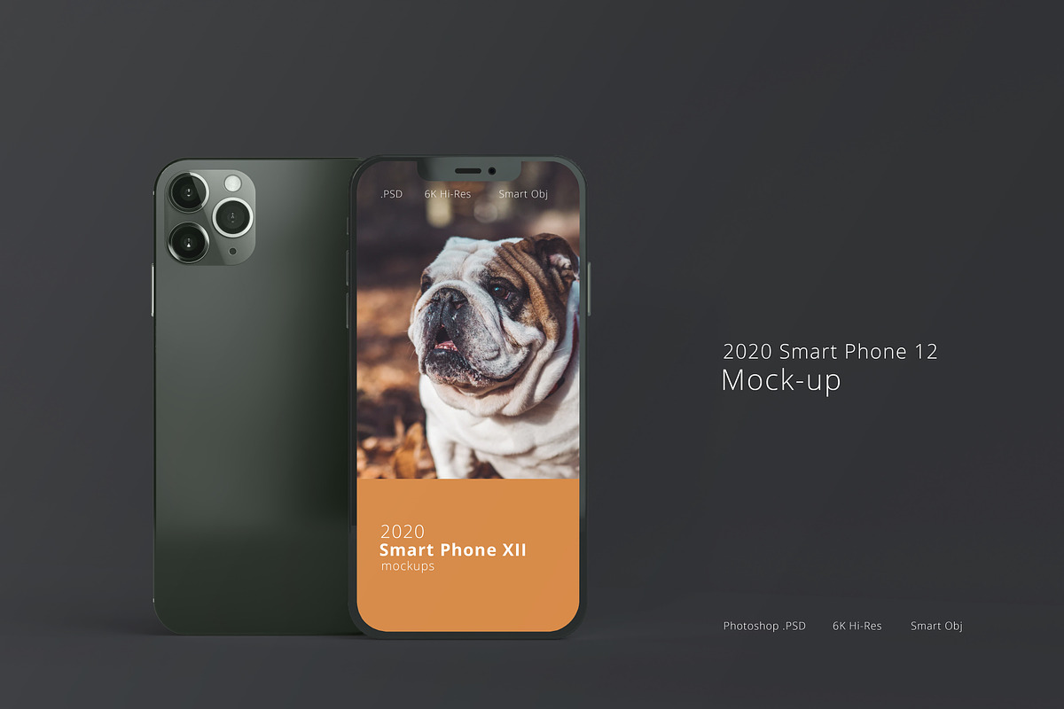 Smart Phone Mockups, an iPhone Mockup by pmvch (Photo 2 of 11)