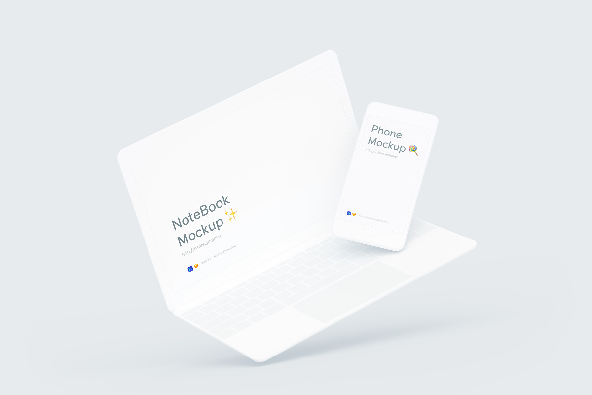 Simple Mockups Bundle, an iPhone Mockup by ls.graphics (Photo 12 of 42)