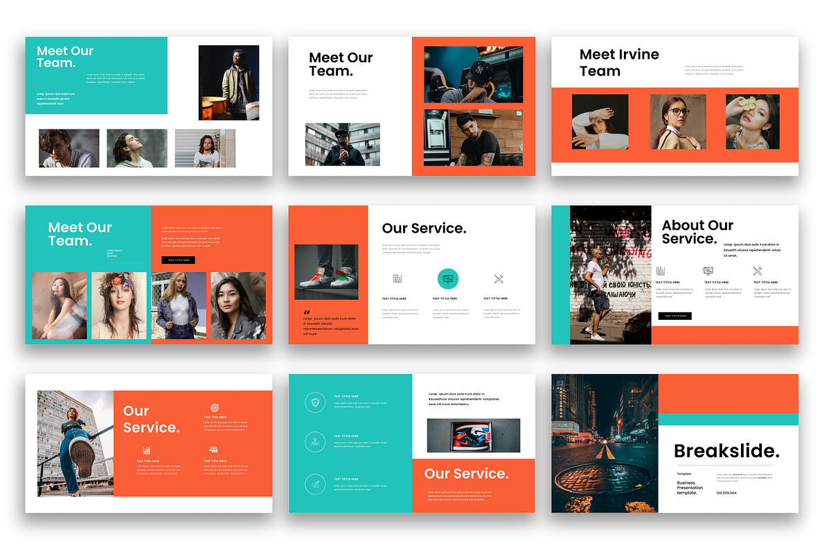 Irvine – Business Google Slide, a Presentation Template by kreatifreya (Photo 3 of 5)