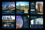 Real Estate Instagram Post Template, a Social Media Template by Bornx Design (Thumbnail 2 of 5)