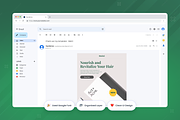 Revive - Hair Care Email Newsletter, an UI Kit Template by SquidPixey (Thumbnail 2 of 6)