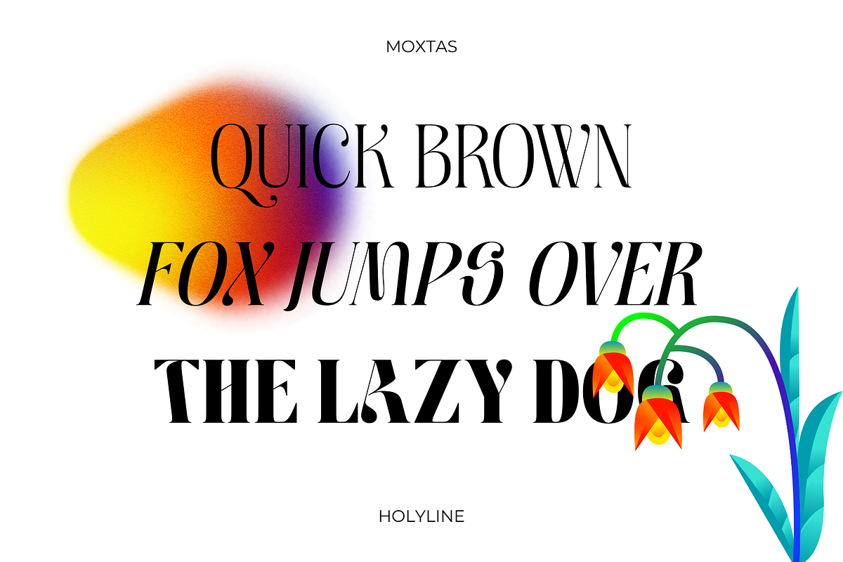 Moxtas - Display Family, a Serif Font by Holyline Design (Photo 12 of 17)