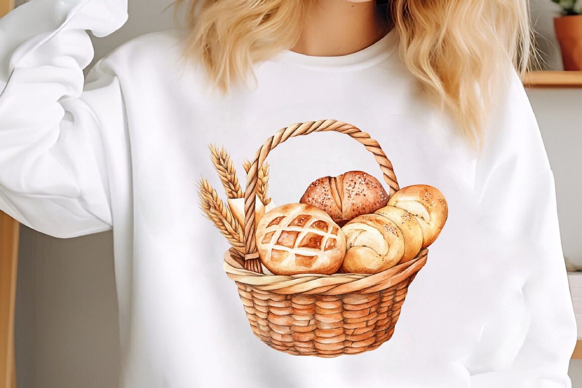 Watercolor Baking Party Clipart, an Illustration by designcity5 (Photo 3 of 5)