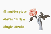 Sampil – A Nostalgic BlackLetter, a Blackletter Font by Creative Foundry (Thumbnail 2 of 8)